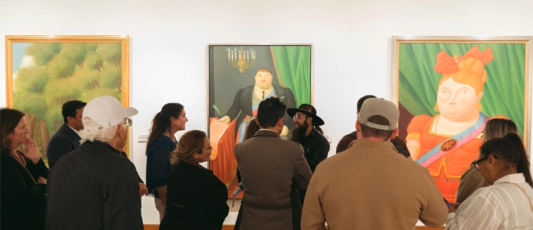 Guided visit to the Botero Museum collection